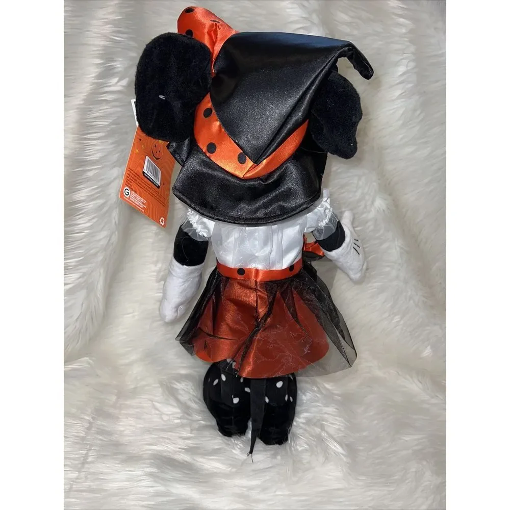 Disney's Mickey And Minnie Mouse Greeters Vampire and Witch‎ Halloween New